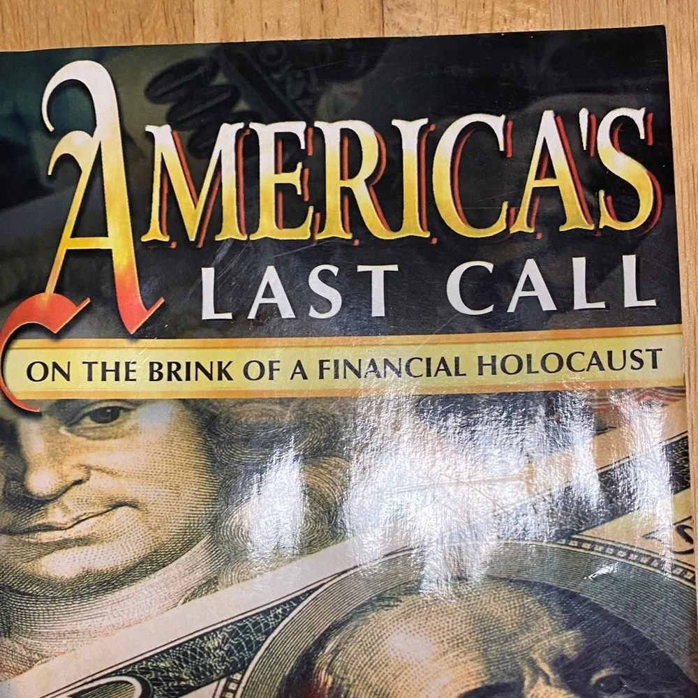 Y2K Era America's Last Call Book by David Wilkerson Financial Wisdom